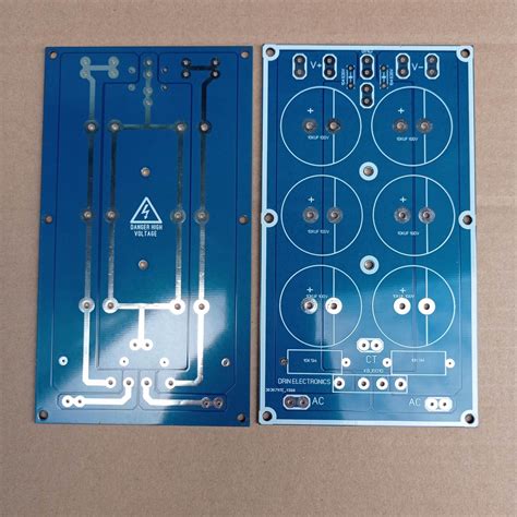 PER PIECE 6 CAPS PARALLEL AMPLIFIER CLASS AB POWER SUPPLY BOARD PCB ...