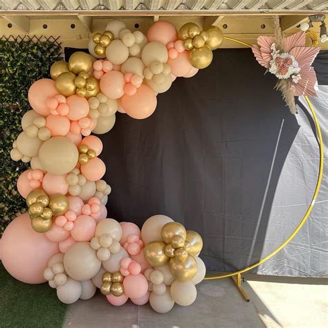 Amazon.com: XIYAO Balloon Arch Kit, 6.6FT Round Balloon Arch Stand ...