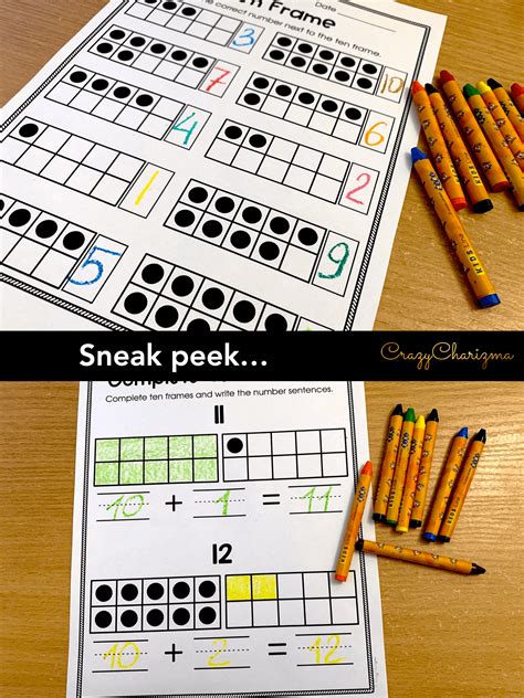 Kindergarten Math Centers and Worksheets Math Curriculum