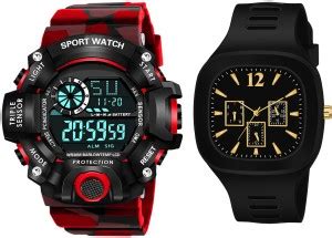 The Shopoholic Analog-Digital Watch - For Men - Buy The Shopoholic ...