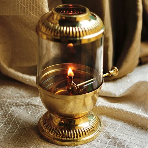 Buy Akhand Brass Diya with Wick – Traditional Oil Lamp for Puja ...