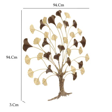 Buy VEDAS Botanical Ginko Tree Wall Art from Vedas at just INR 11699.0