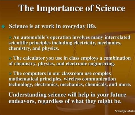 Importance of science in our life - Brainly.in