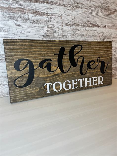 Image result for Gather Together Sign