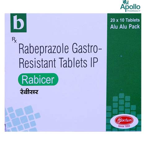 Rabicer Tablet | Uses, Side Effects, Price | Apollo Pharmacy
