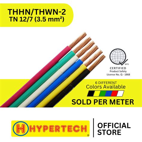 Hypertech THHN/THWN2 Stranded Wire #12/7 PER METER High-Performance ...
