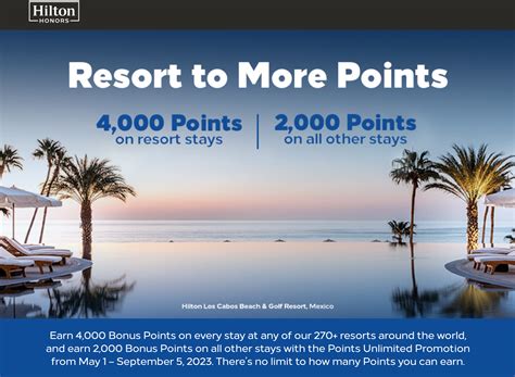 Earn Hilton Honors bonus points with new summer promo - The Points Guy