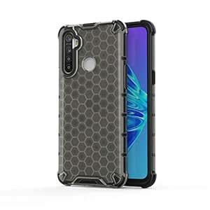 Gorilion | for Realme 5s | Bump Side Air Cushion Honeycomb Pattern Back ...