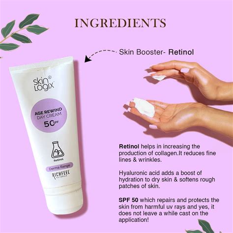 Richfeel Skin Logix Age Rewind Day Cream (SPF 50) 100 g | Derma Range ...
