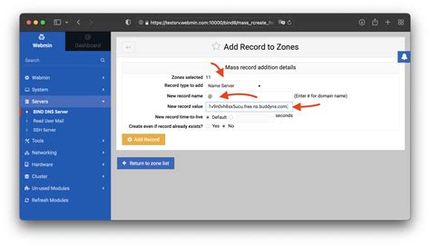 Setup zone delegation with BuddyNS - BuddyNS Secondary DNS
