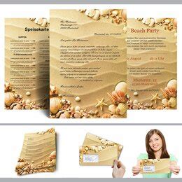Stationery motif-paper sets Travel & Vacation Shells In The Sand Trav