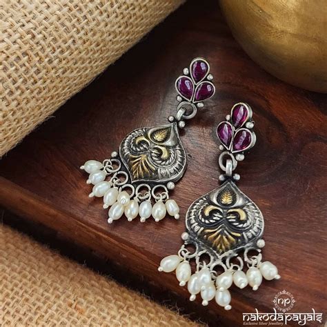 2 Tone Earrings – Nakoda Payals