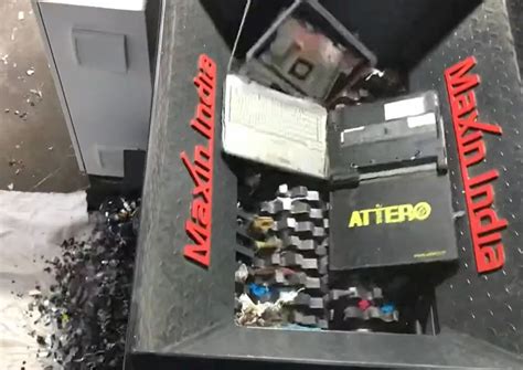 E Waste Shredder - Hard Disk Shredder Machine Manufacturer from Coimbatore