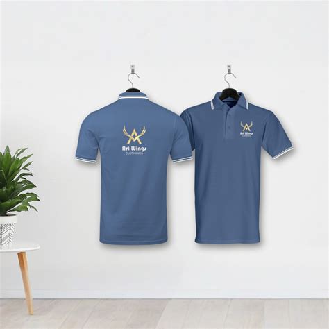 Pikmee Tipline Double tipped Polo T-shirts - Men (Back & Left) | Vistaprint