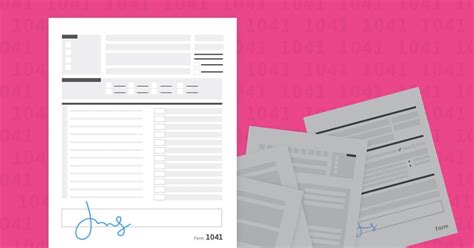 Image result for How to File Form 1041