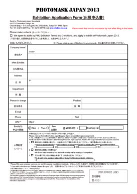 Fillable Online photomask-japan Photomask Japan 2013 - photomask-japan ...