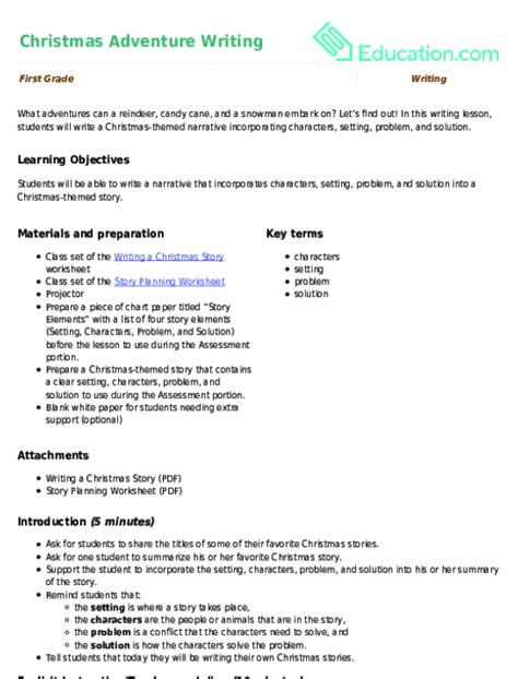 Adventure Story Writing Lesson Plan 的图像结果