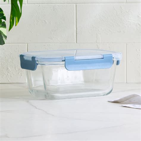 Buy Palestine Astero Deep Borosilicate Glass Storage Container - 800ml ...