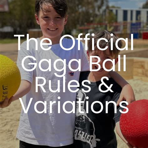 What are the rules of Gaga Ball? - Read our simple instructions - Gaga ...