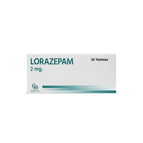 Lorazepam – 30 Tabletas – Laboratorios Bonin