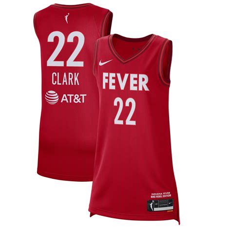 Nike Unisex Nike Caitlin Clark Red Indiana Fever 2024 WNBA Draft Rebel ...