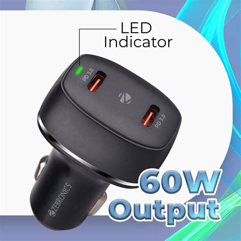 Zeb-CC60 - Car Charger