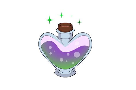 Potionmagic, V Illustrations & Clip Art Graphic by ernamastudio · Creative Fabrica