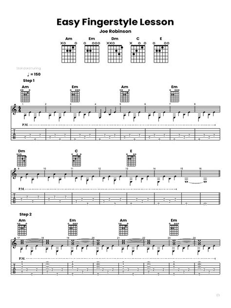 Image result for Fingerstyle Lesson