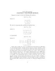 Two-Phase Method Problems 的图像结果