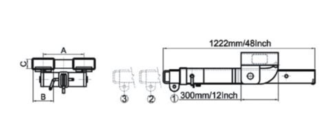 Type CLC3000 Forklift hoisting hooks attachment - Fujian Huamai ...