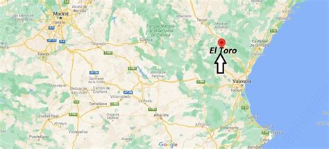 ¿Dónde está El Toro? Mapa El Toro - ¿Dónde está la ciudad?
