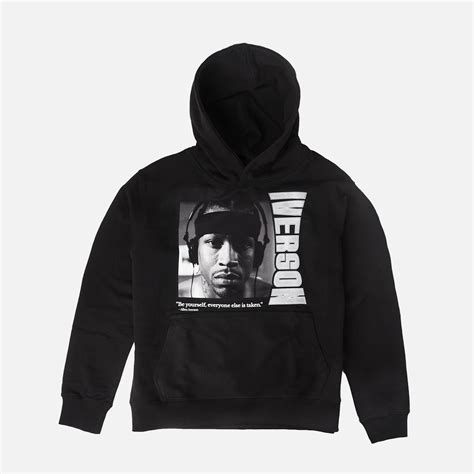LAPSTONE X VIOLA X IVERSON "BE YOURSELF" HOODIE - BLACK ...