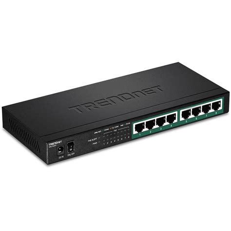 TRENDnet's 8-Port Gigabit PoE+ Switch