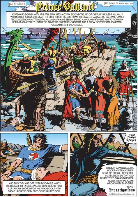 Prince Valiant Comic Strip 2025-01-05 | Comics Kingdom