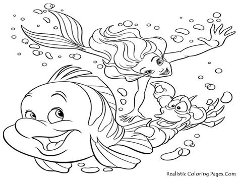 Ocean Life - Free Coloring Pages