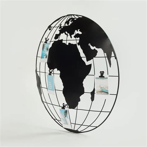 Buy Corsica Metal Globe Grid Photo Frame with Clips - 45x45cm from Home ...