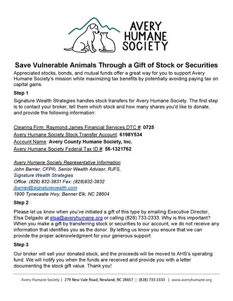 Avery Humane Society