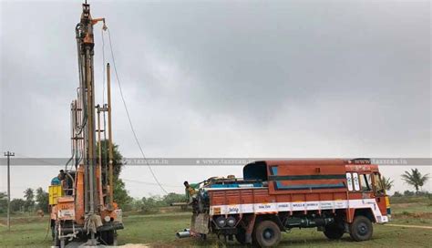 Drilling of Borewells for Supply of Water in Agriculture Land isn’t ...