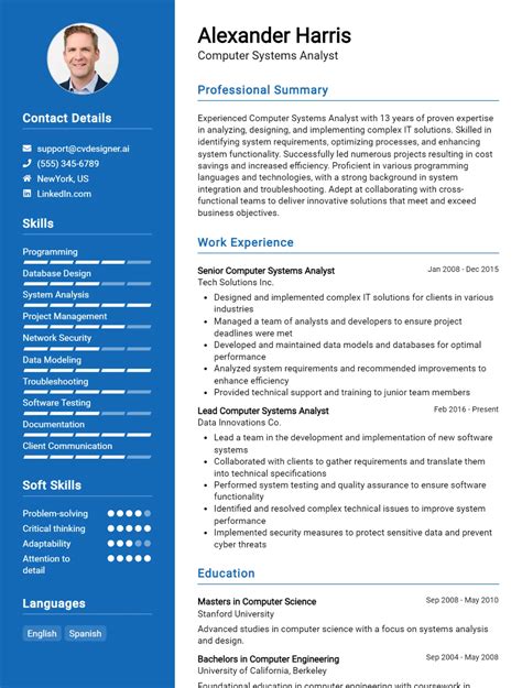 Image result for Examples of CV for Computer Assistant
