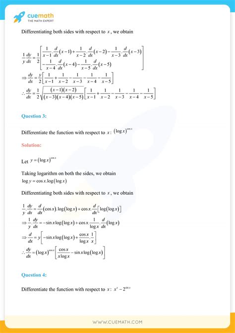 Image result for Exercise 5.5 Class 12th