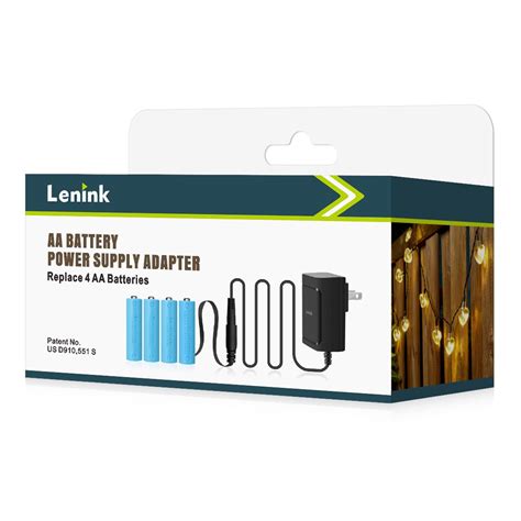 Lenink Ac Power Supply Adapter For 4 Aa Batteries Aa | Desertcart INDIA
