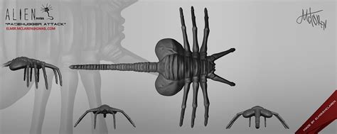 Alien Xenomorph Face Hugger Attacking 的图像结果