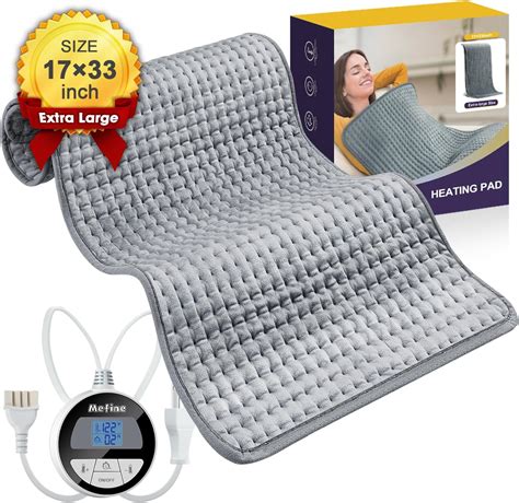 Amazon.com: Heating Pad for Back Pain Relief, 17"x 33" Extra Large ...