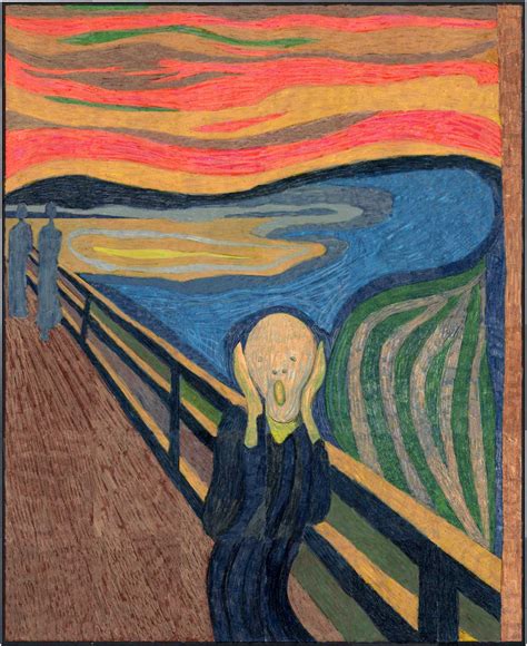 Edvard Munch Painting The Scream The Scream By Edvard Munch OAI Open