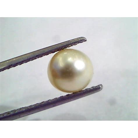 2.79 Ct,5.07 Chaw Natural Basra Pearl,Real Basra Moti Certified