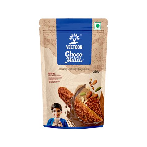 Choco Mix Millet - Ragi Choco Malt – Veetoon