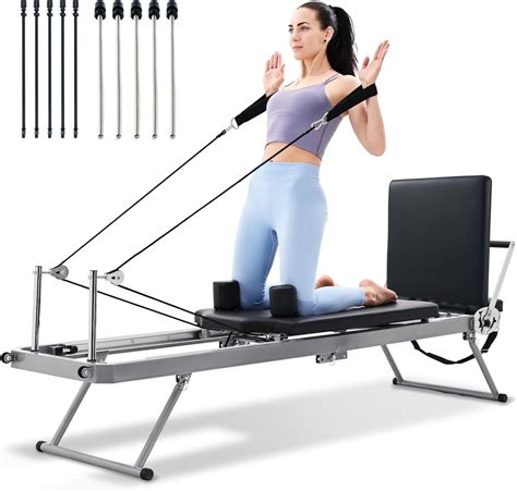 ShangQuan WuLiu Pilates Reformer Machine,oak Wood Home Pilates ...