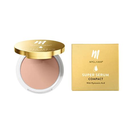 MyGlamm Super Serum Compact - 301C Rosé, 9g | Infused With Hyaluronic ...