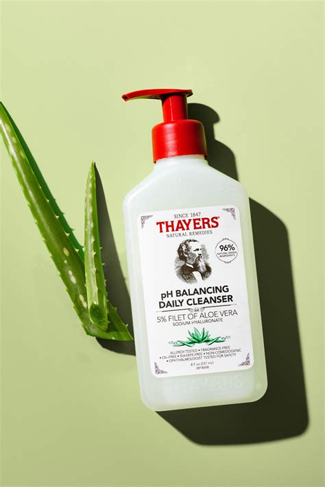 Thayers Natural Remedies pH Balancing Gentle Face Wash with Aloe Vera ...