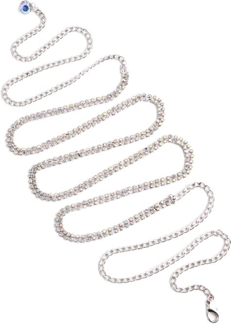 Buy WomenSky White Stone kamarpatta Jewellery for Women kamarband at ...